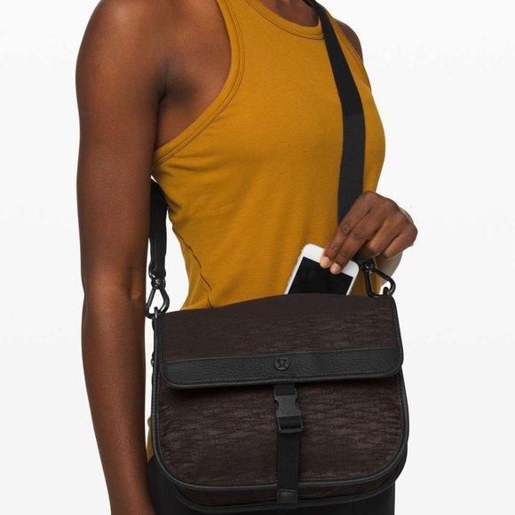 lululemon athletica Handbags - NWT Lululemon Now and Always Black Crossbody Bag